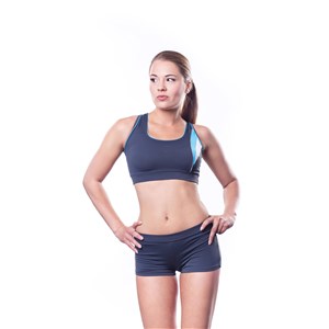 Szorty kąpielowe 043 L grafitowy B3.